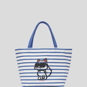 IKON CHOUPETTE STRIPED SHOPPER