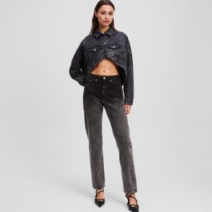 OMBR?? HIGH-RISE STRAIGHT JEANS