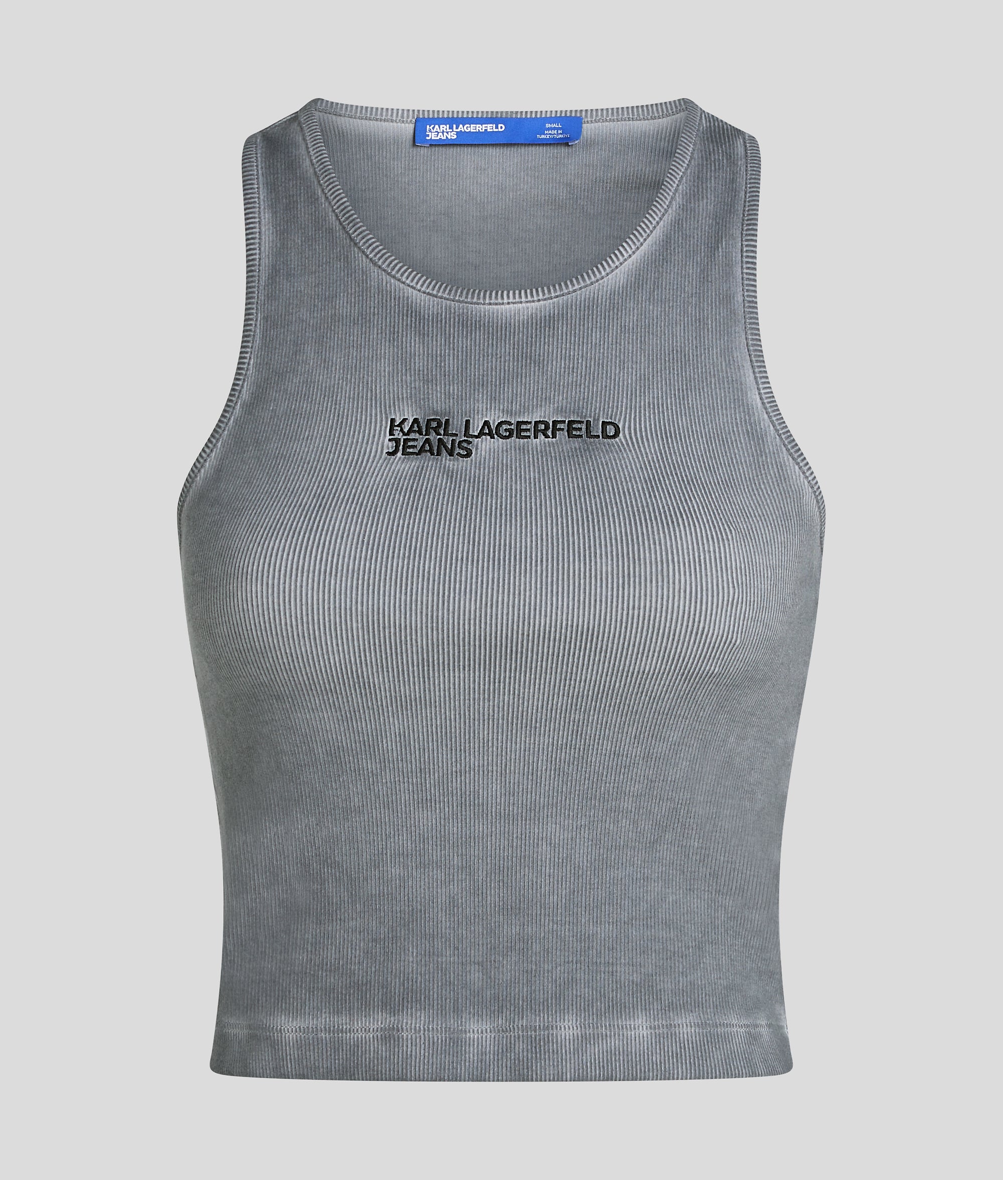 WASHED RIBBED TANK TOP - Image 5