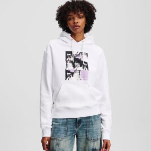 KARL PRINT HOODIE