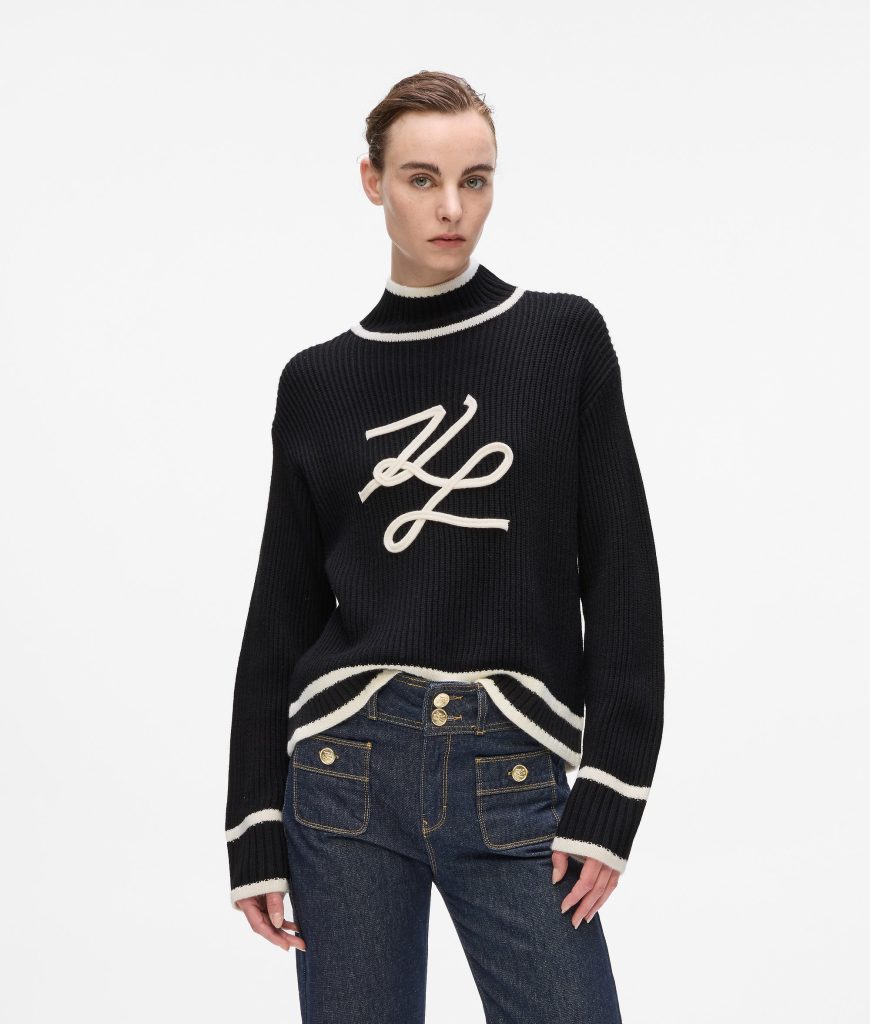 Turtleneck Autograph sweater