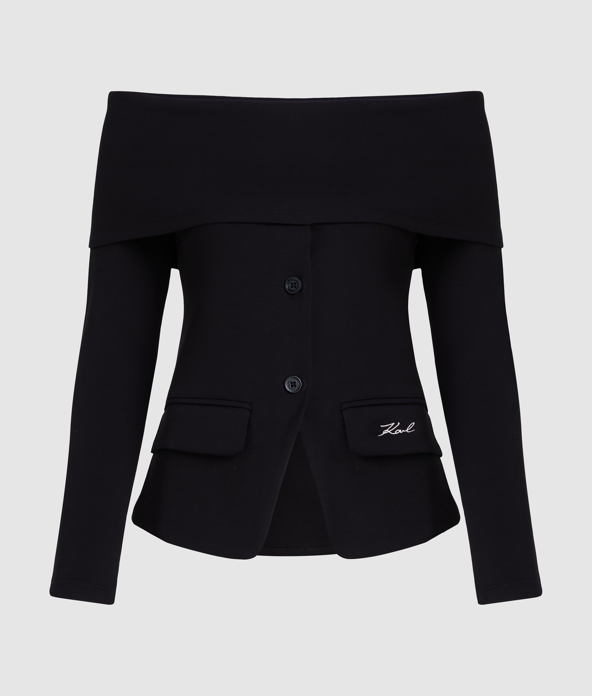 Off-shoulder sweatshirt - Image 5