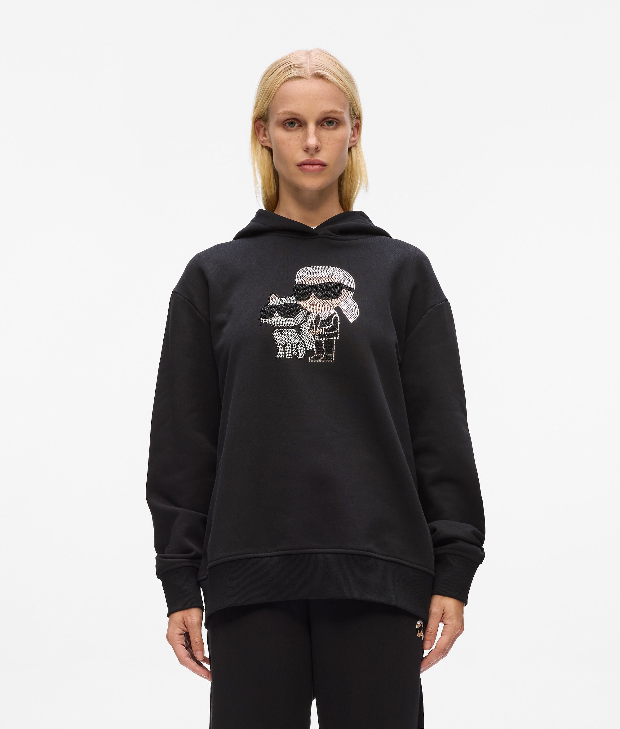 Ikon rhinestone hoodie