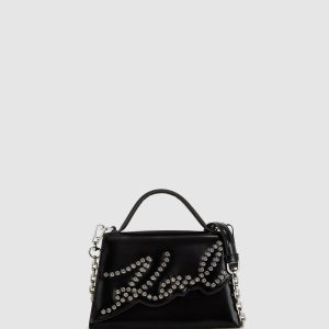 K/Signature small studded crossbody bag