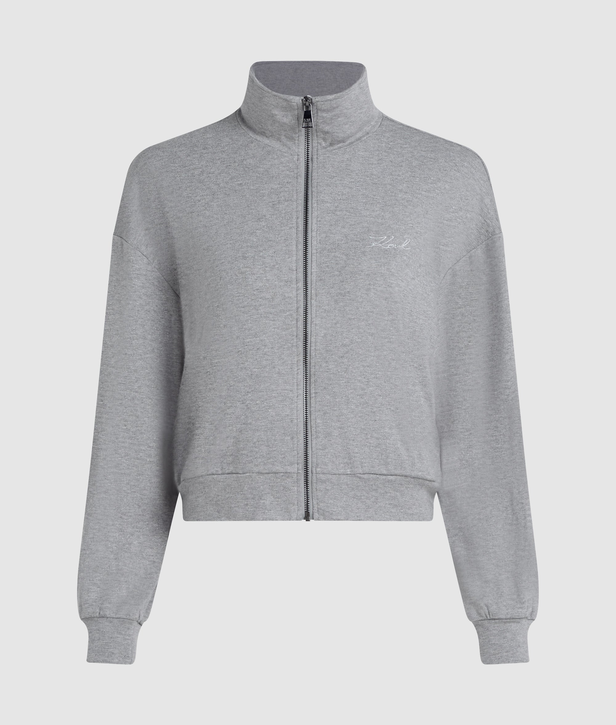 Signature zip-up lounge sweatshirt - Image 5