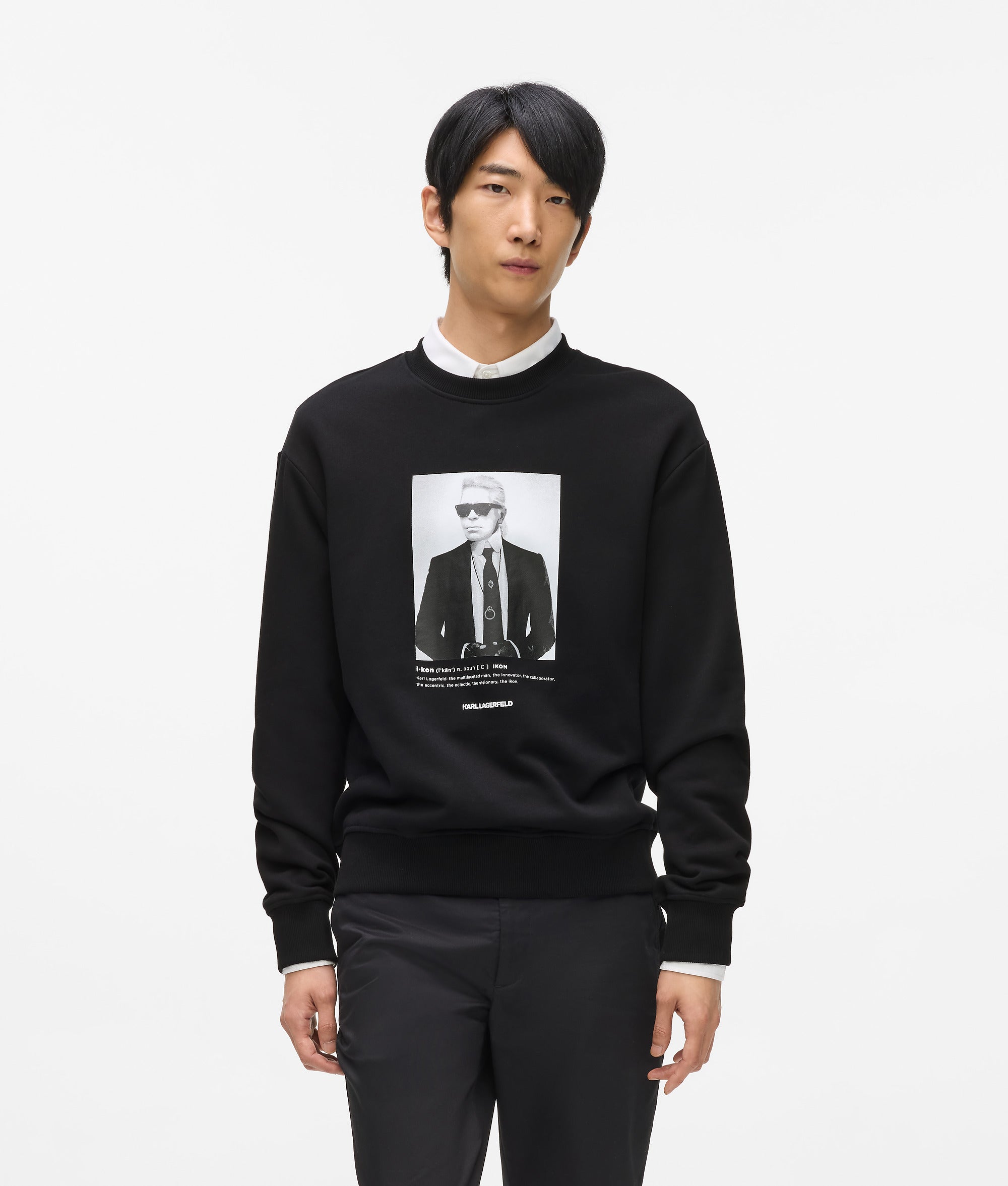 Karl portrait sweatshirt