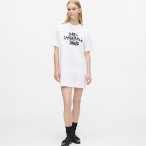 Graffiti T-shirt dress