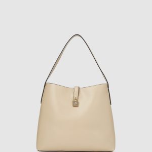 K/Autograph padlock hobo bag