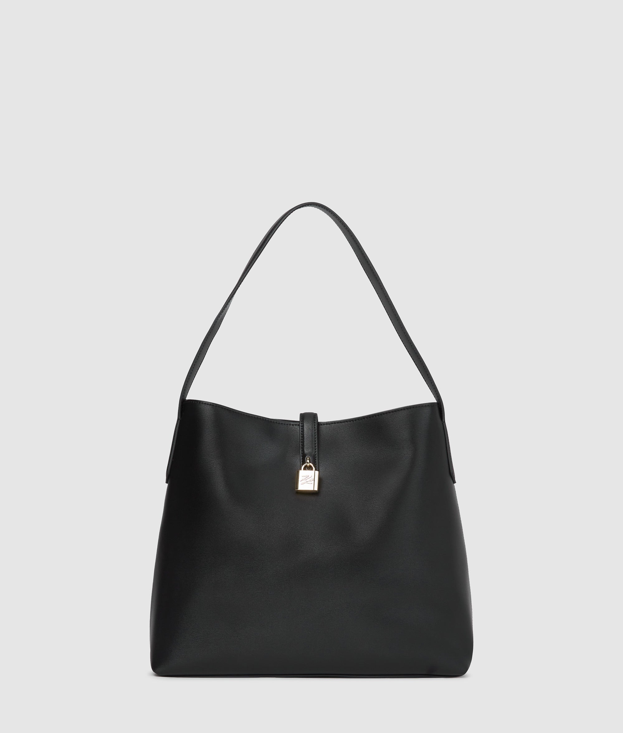 K/Autograph padlock hobo bag