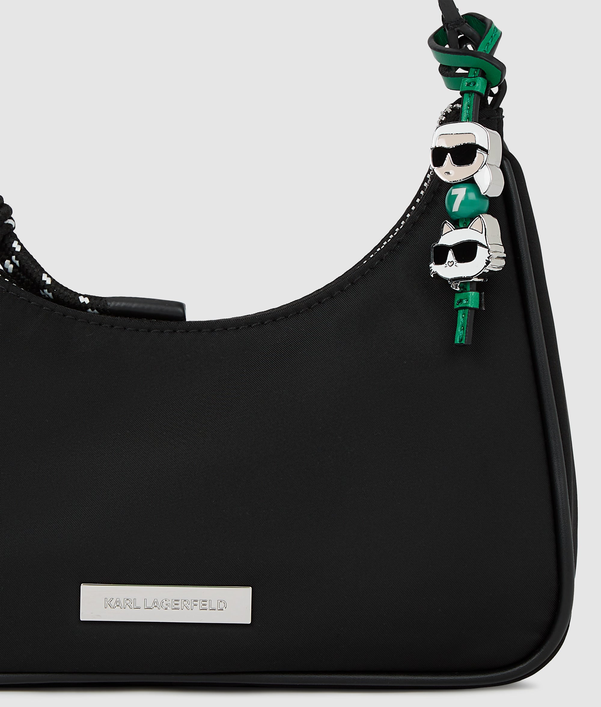 Ikon nylon mini shoulder bag - Image 3