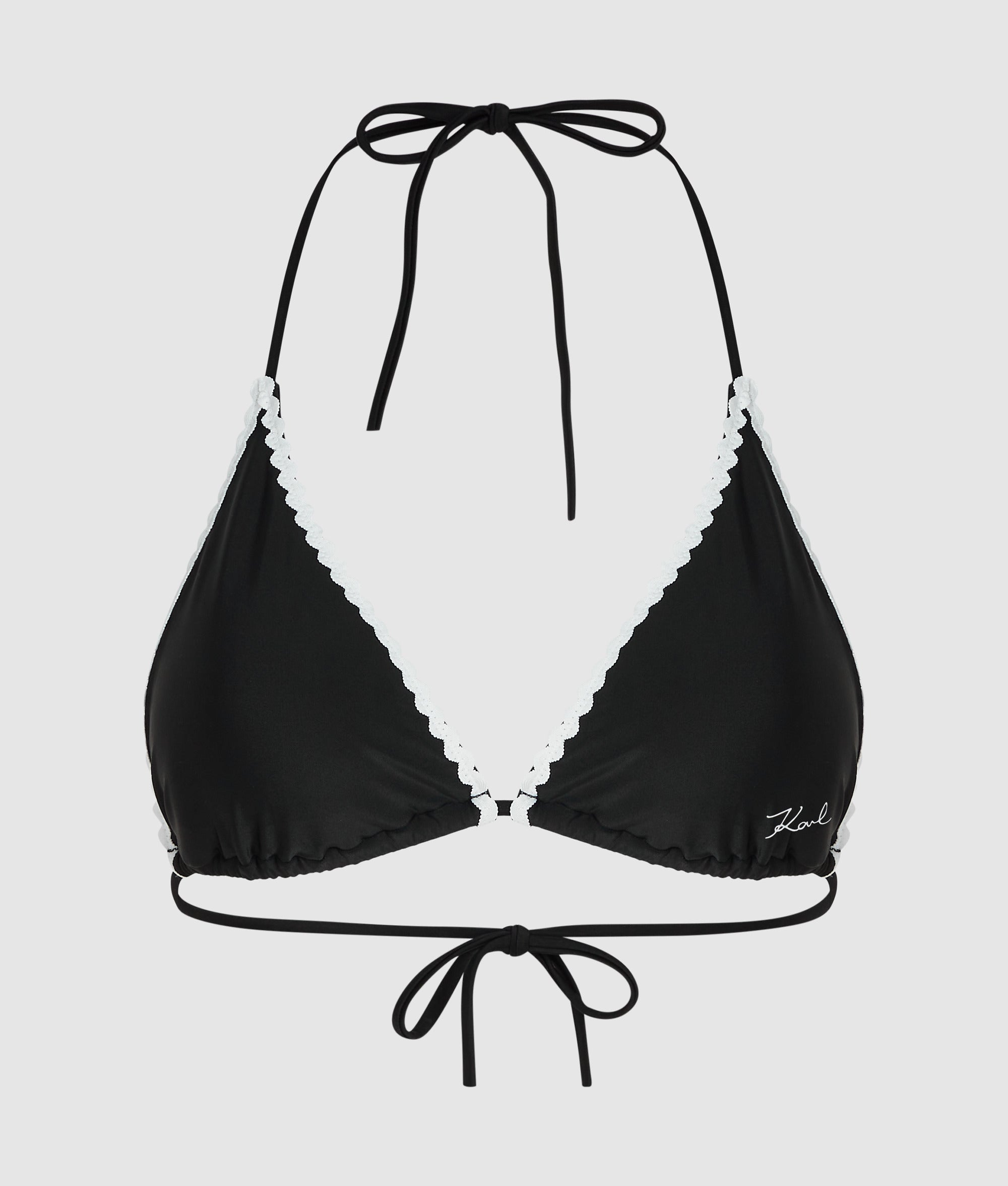 Scallop triangle bikini top - Image 5