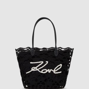 K/Signature fan beach bag